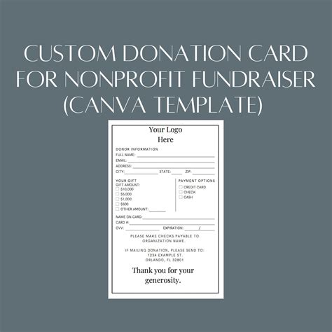 credit card charitable contributions.